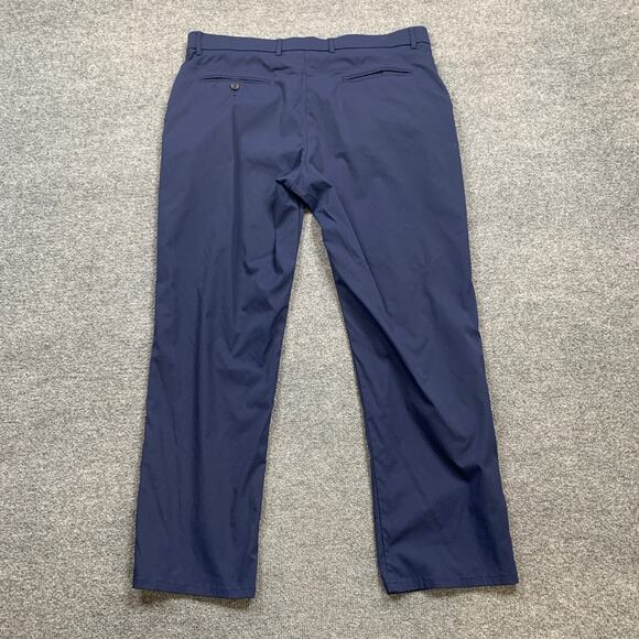 Original Penguin Pants Mens 36 Navy Blue Stretch Nylon Quick Dry Golf Chino - Picture 6 of 10